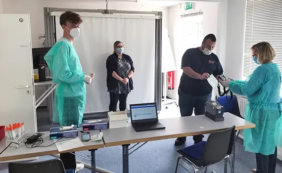 Covid-19-Tests für Urlaubsrückkehrer