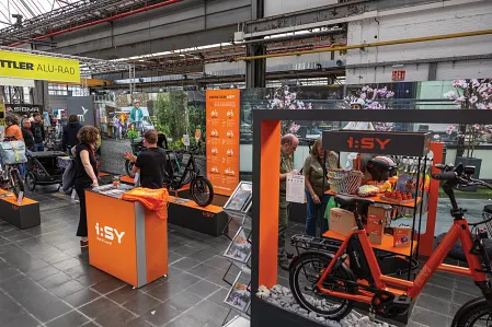 i:SY Messestand auf der Cyclingworld Europe