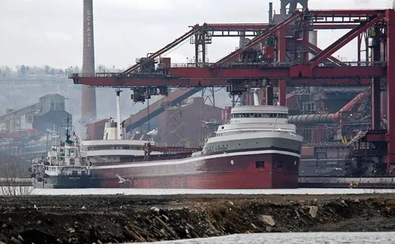 Descargador de barcos