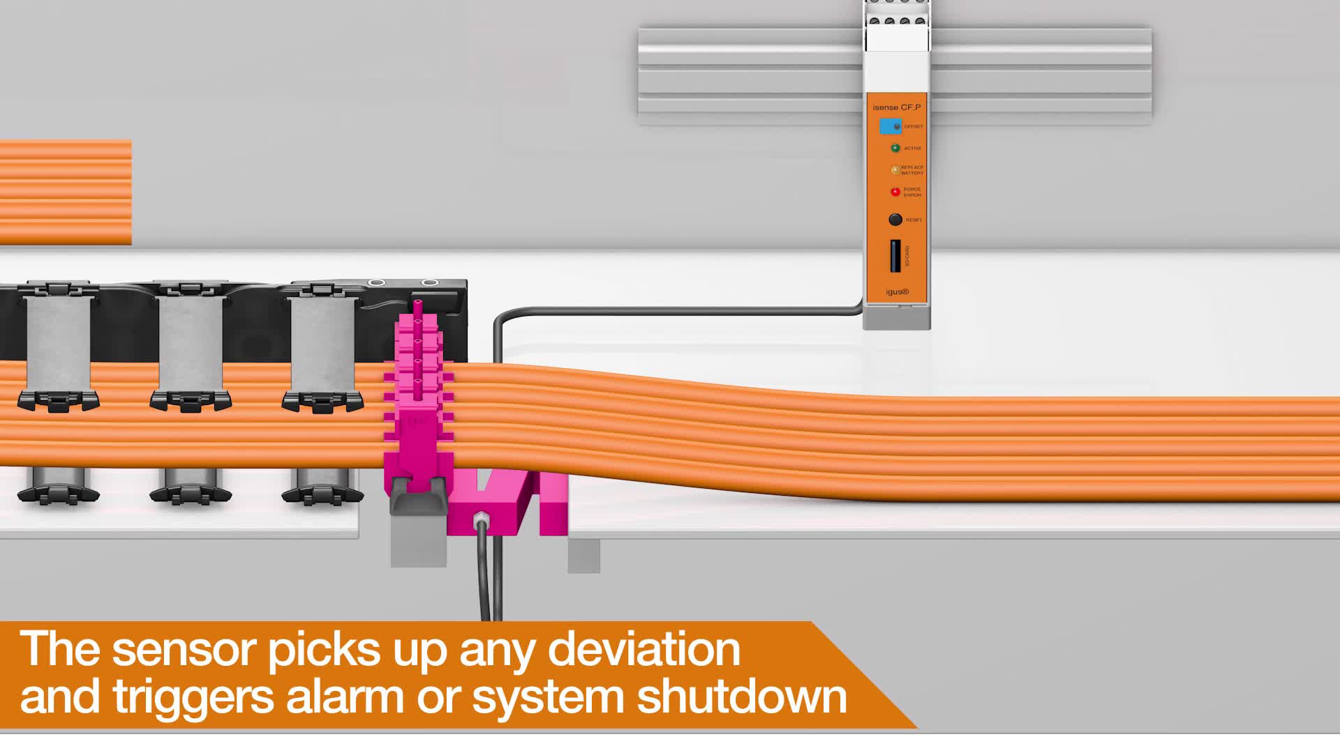 (送料別途)(直送品)igus チェーンフレックス可動専用ケーブル 100m CF5.25.18-100 送料別途)(直送品)igus チェーンフレックス可動専用ケーブル 100m CF5