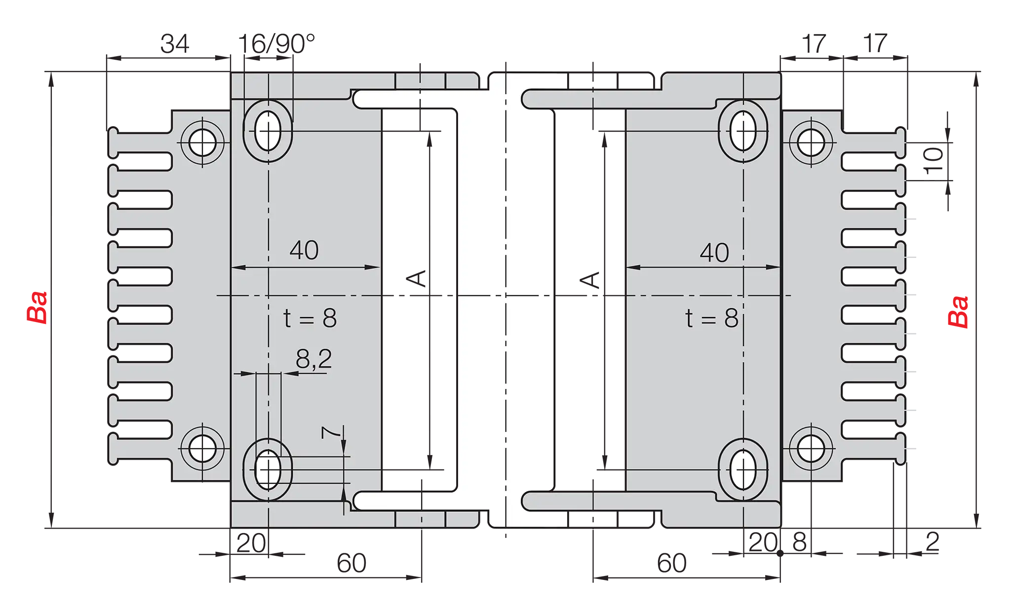 3150.12PZB technical drawing