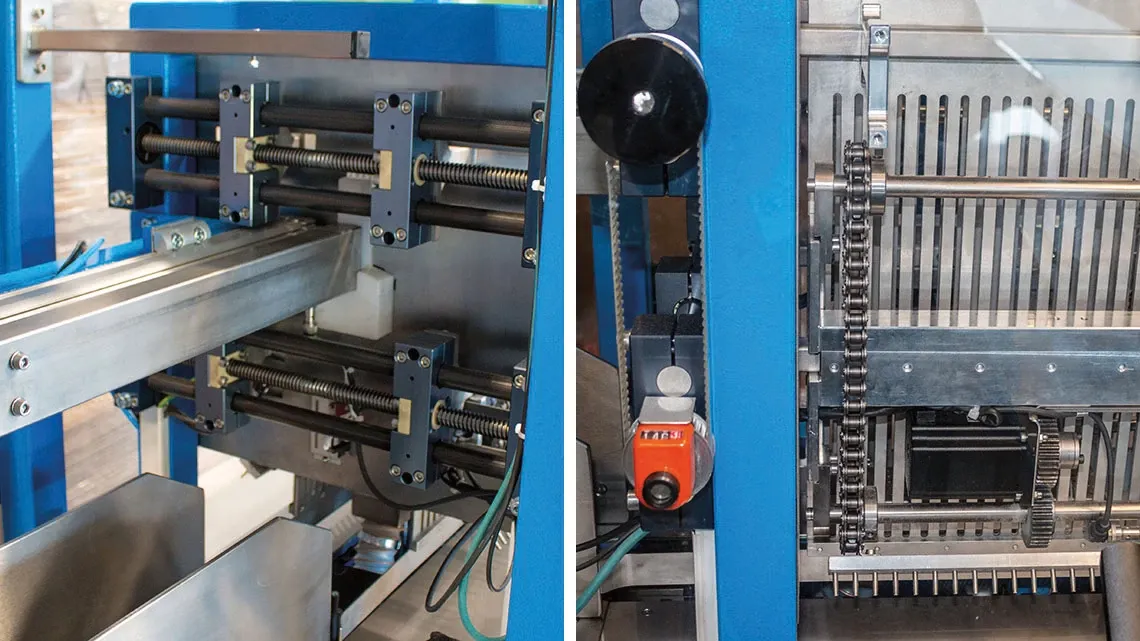 Packaging unit output