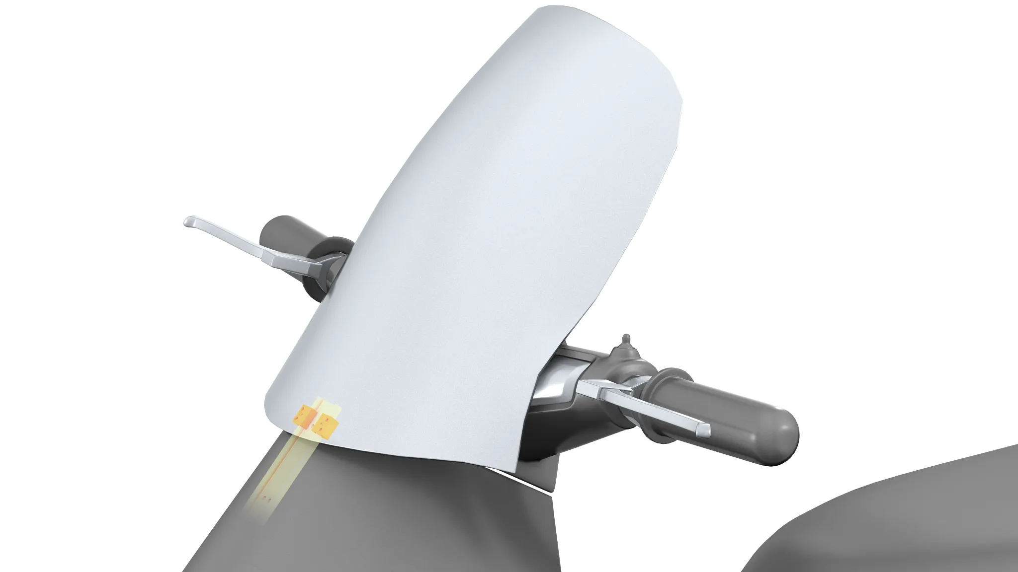 Parabrezza per scooter