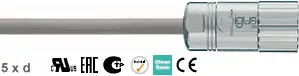 Cable de señal/alimentador Chainflex® PUR, Siemens