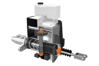 Palier lisse dans le servomoteur