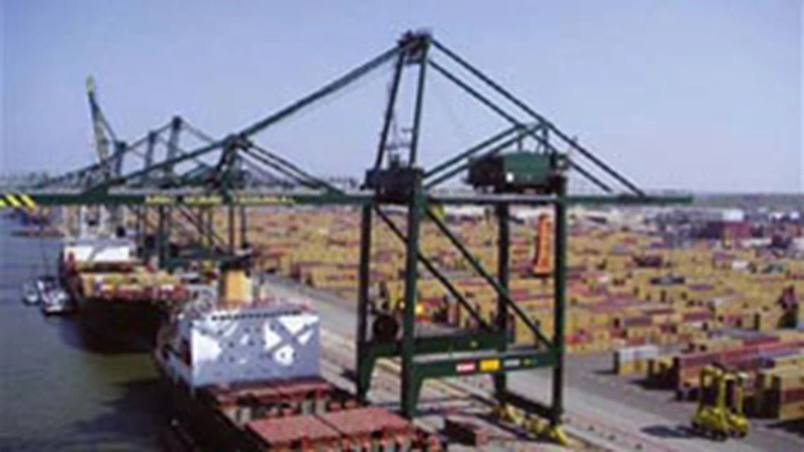 STS crane with i.Sense condition monitoring system