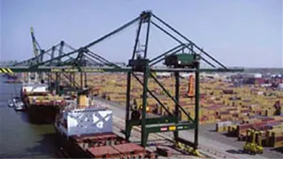 STS crane with i.Sense condition monitoring system