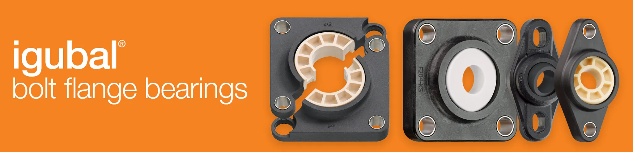 igubal bolt flange bearings