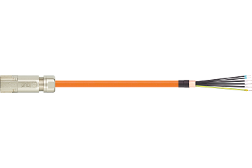 readycable® servo cable, similar to Harmonic Drive, APC2-10-6M23-B-B0-0-xxx-00, base cable PUR 10 x d