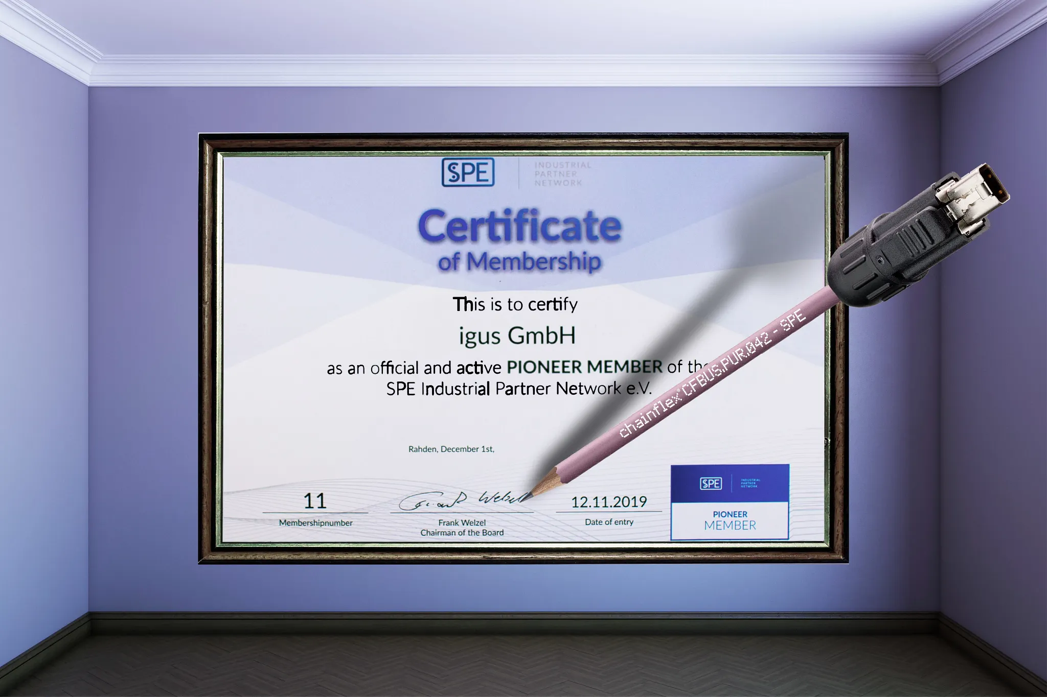 Cables EtherCAT con conectores