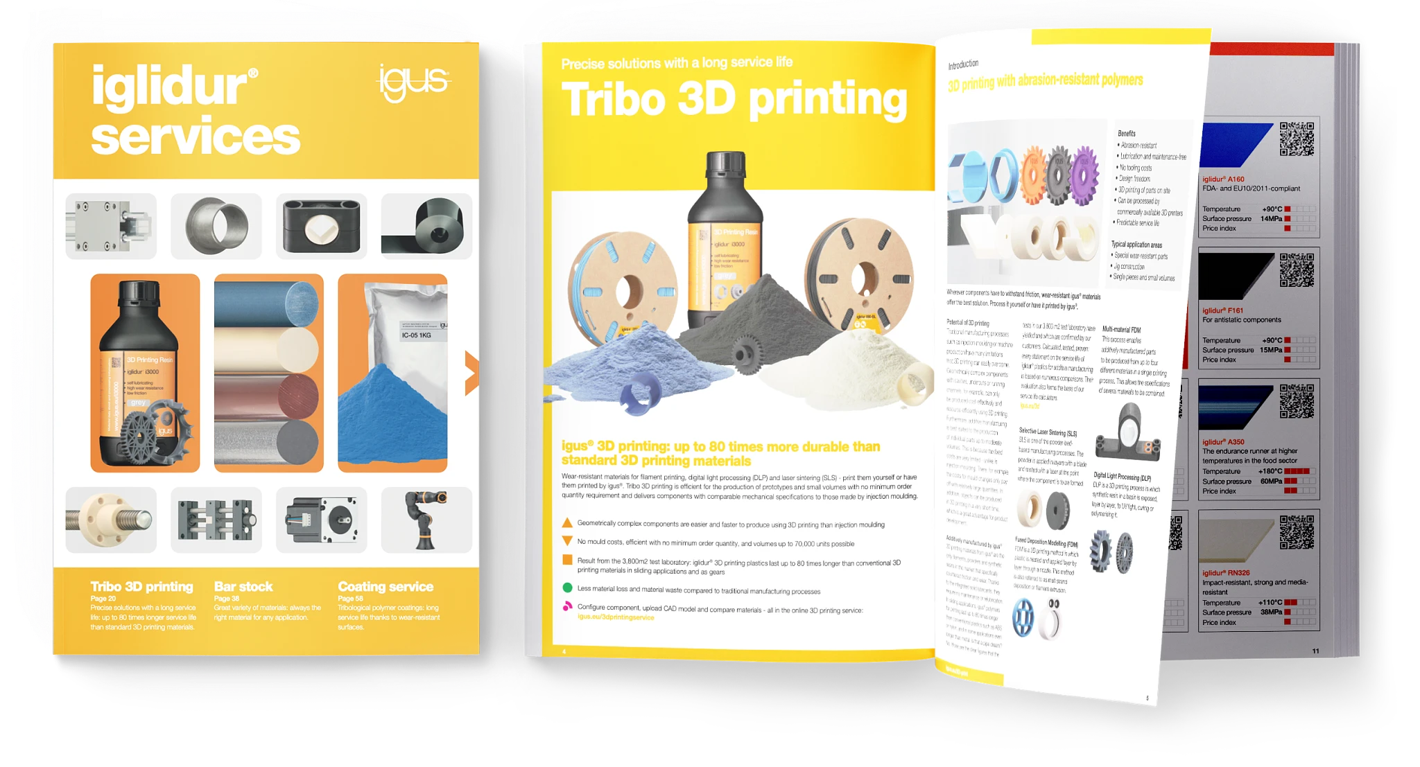 Katalog výrobků iglidur services