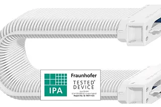 Tubos corrugados e-skin para salas limpas