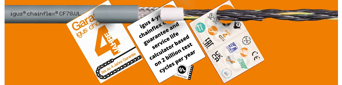 Moving Cables For moving applications: flexible cables from igus®