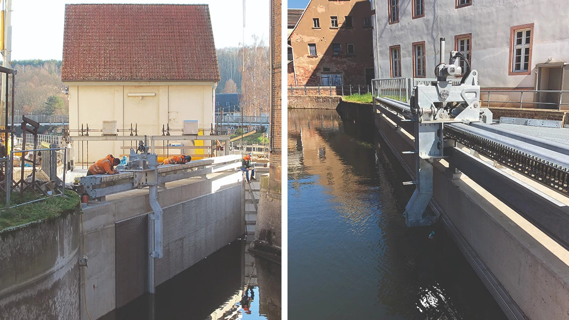 basic flizz and Schlossmühle hydroelectric power station