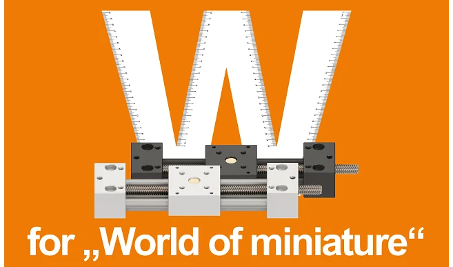 Miniature linear modules for small installation spaces