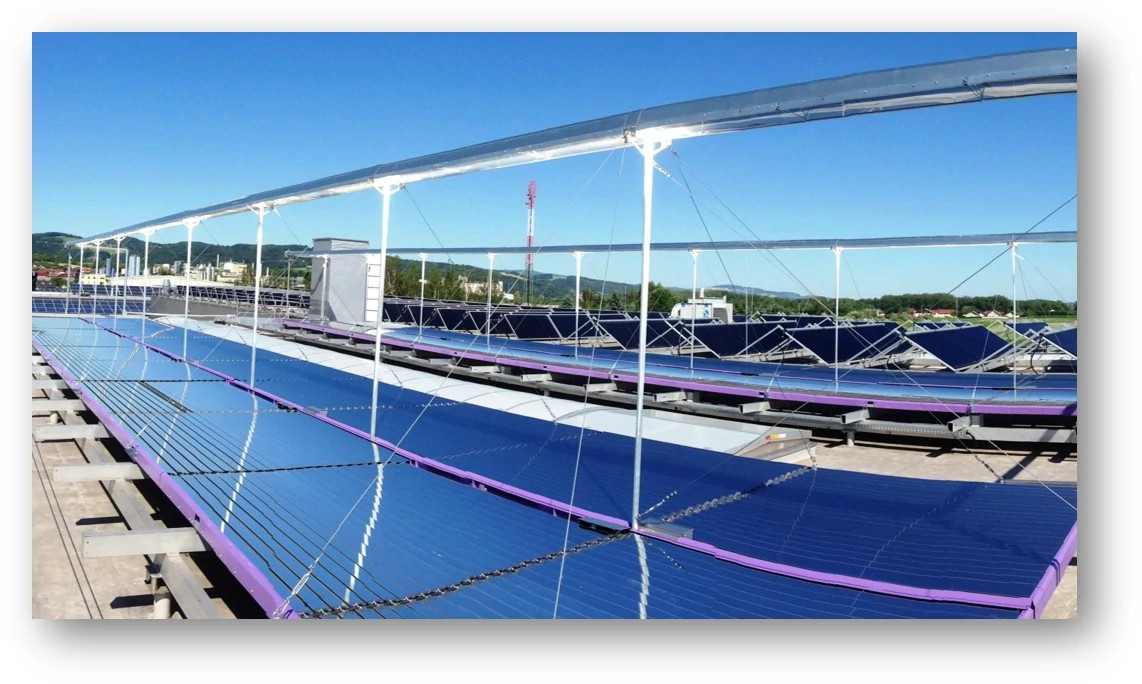 Solar steam system from Ecotherm