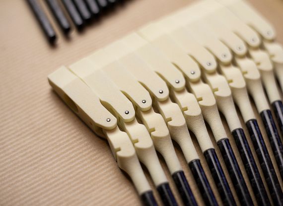 Pianová kladívka vyrobená 3D tiskem