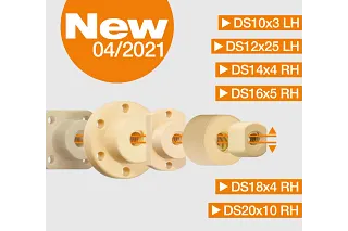 six new thread sizes