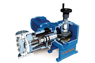 Ecoflow pump with iglide® plain bearings