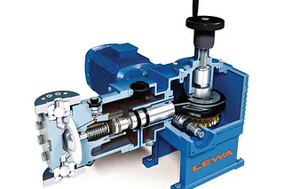 Ecoflow pump with iglidur plain bearings