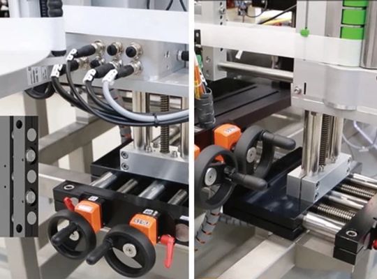 Format adjustment in testing and packaging system