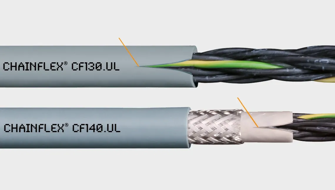 chainflex CF130.UL & CF140.UL cables