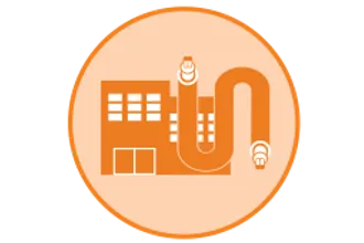 La qualité a été testée dans le bâtiment de 29 600 m². ft. laboratoire