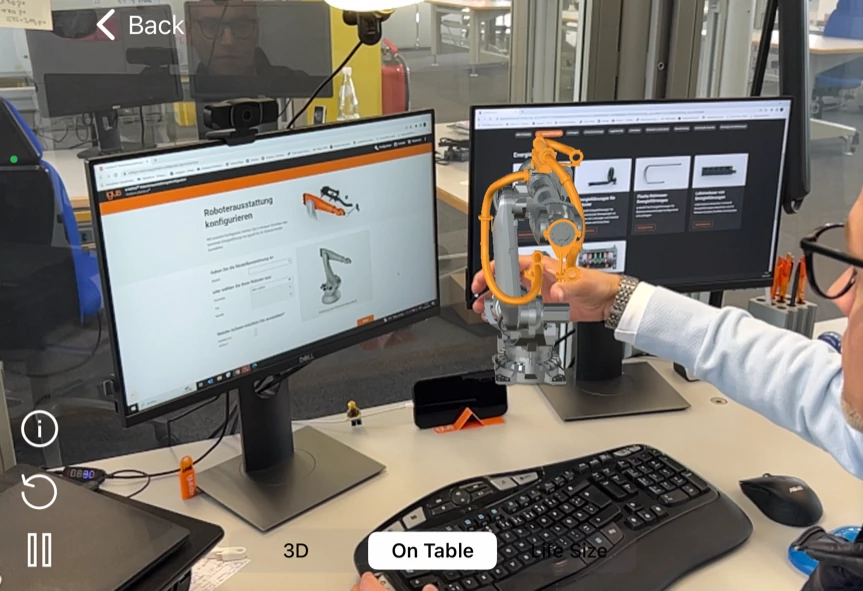 igus augmented reality