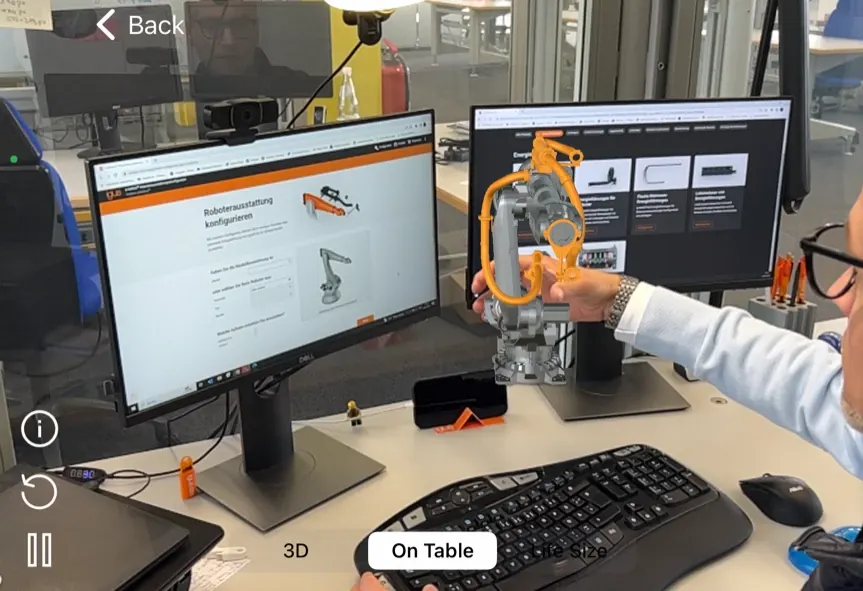 igus augmented reality