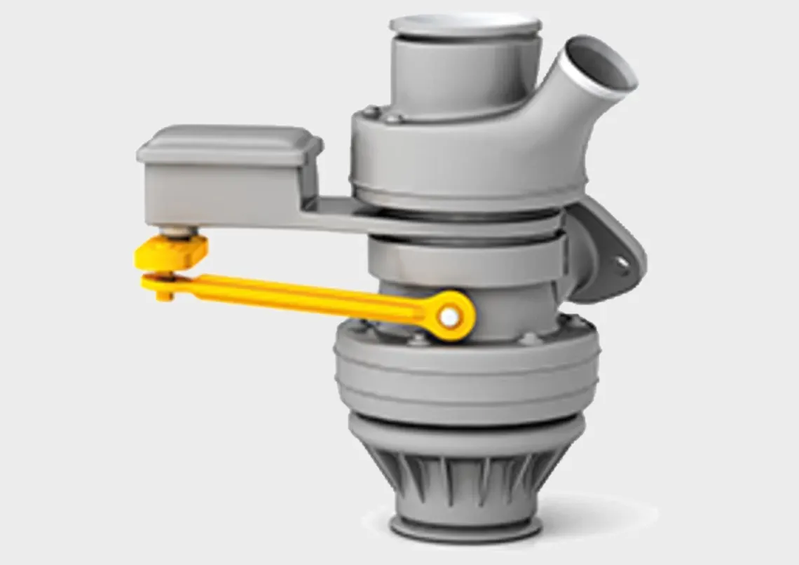 Válvulas con juntas dobles