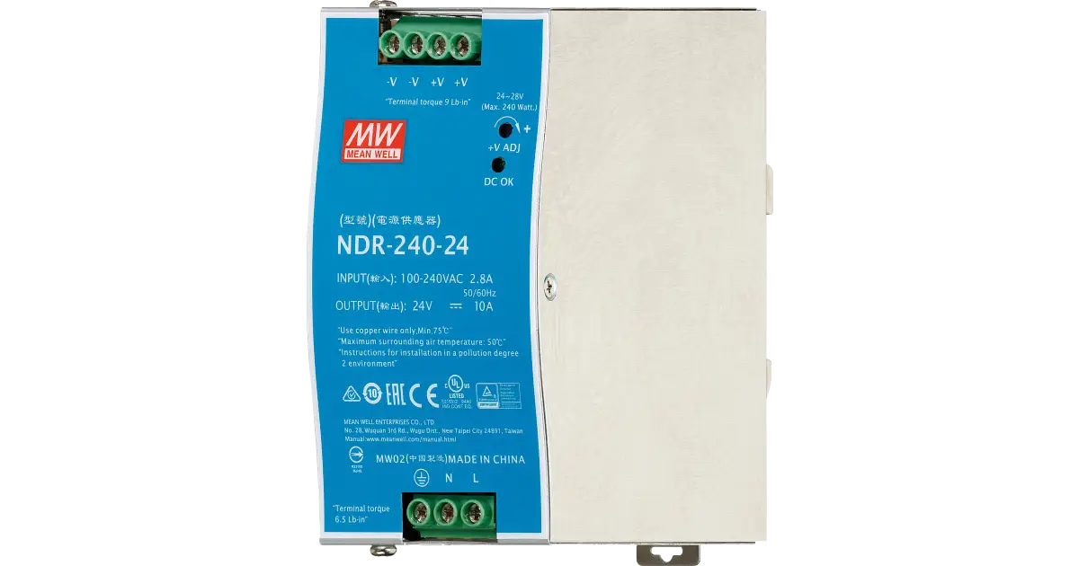 drylin® E switched mode power supply 240W/24V/10.0A | igus®