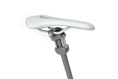 Suspension seat post with iglidur plain bearings