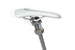 Suspension seat post with iglidur plain bearings