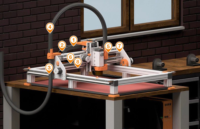 Machine Composee Diy Components for DIY CNC milling machines | igus