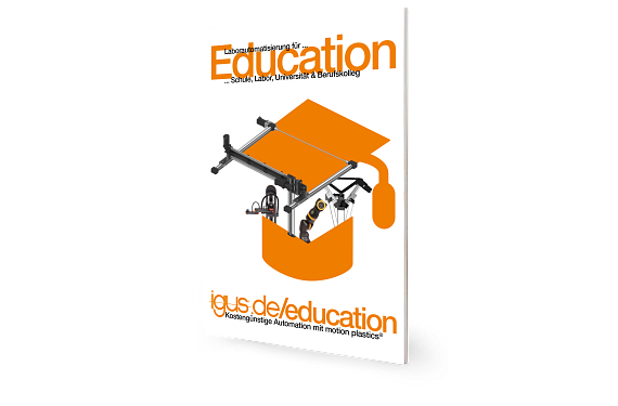 Mock-up education brochure