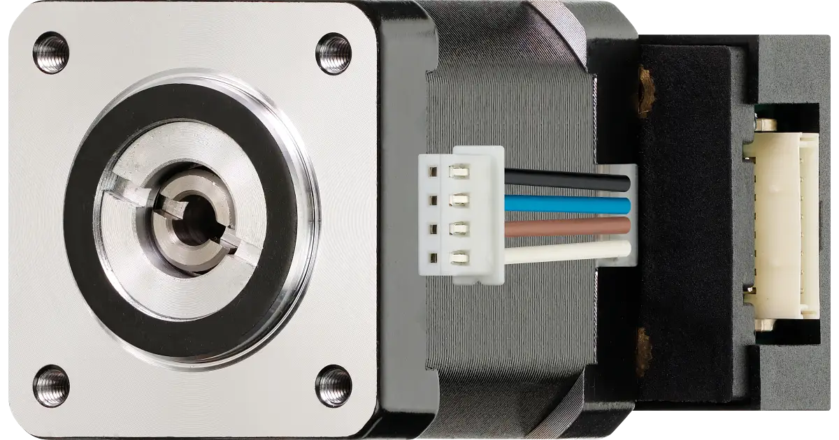 Encoder Screw drylin® E lead screw stepper motor, stranded wires with JST connector ...