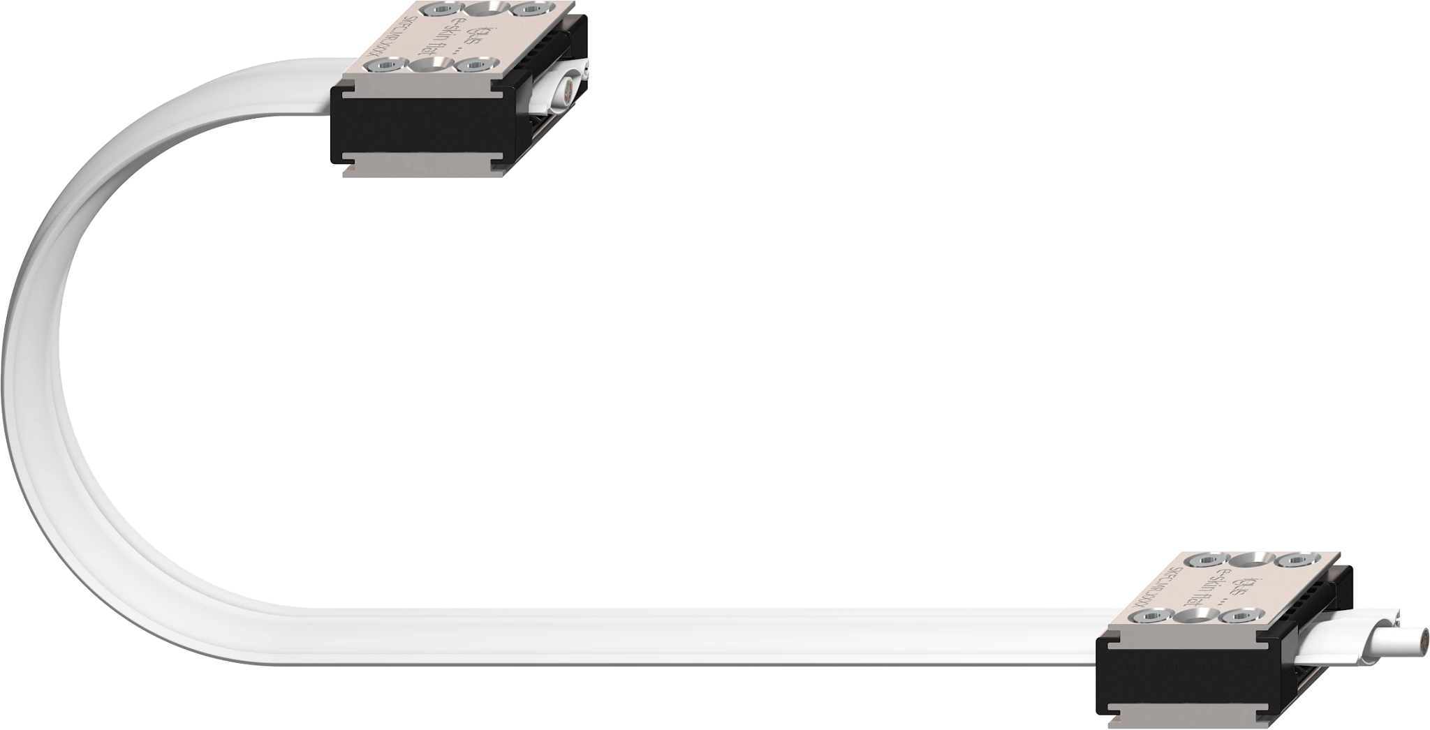 Attacco per profili singoli e-skin flat