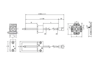 Eje de flexión drylin® SHT ROU