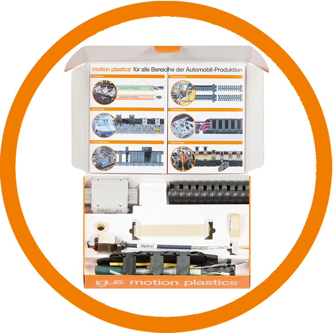 Automotive onboard sample box