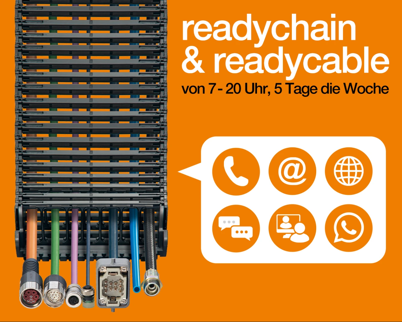 Erreichbarkeit readychain readycable