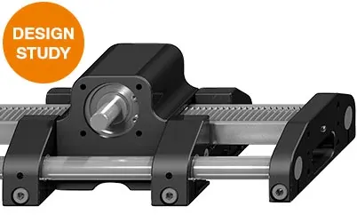 drylin® GRR with direct drive via rack