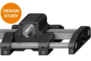 drylin® GRR con accionamiento directo mediante rack