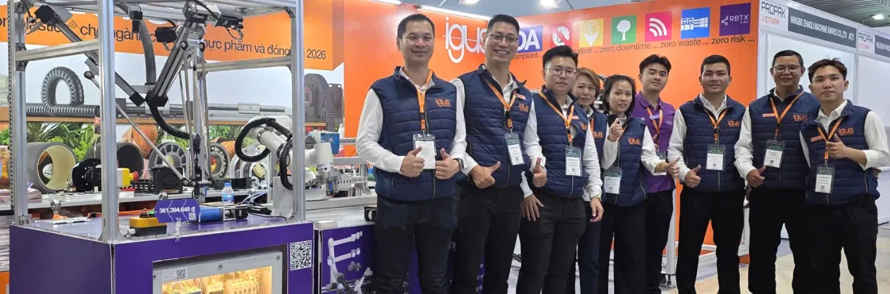igus team tại triển lãm