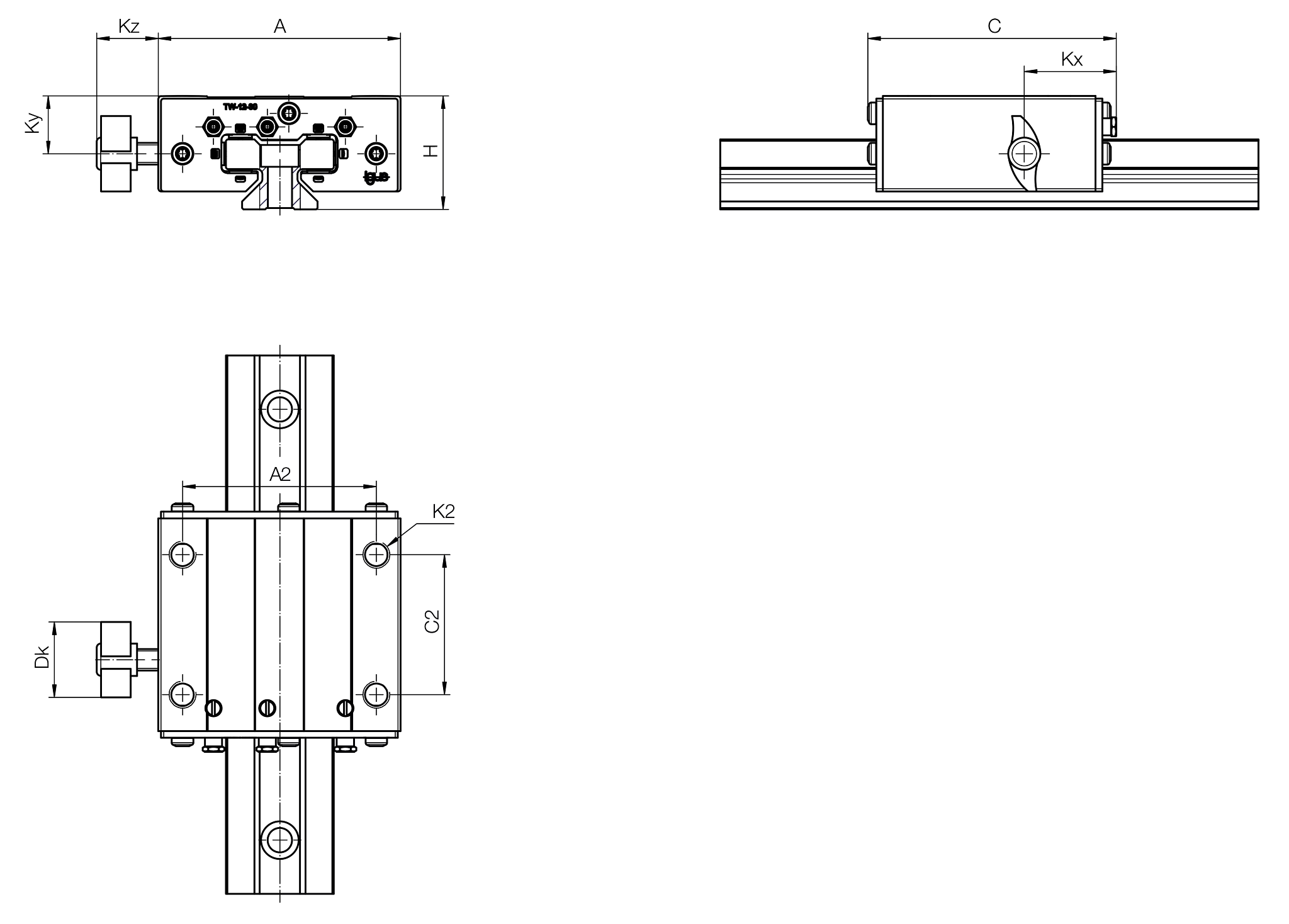 TW-12-15-HKA technical drawing