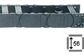 cable carriers fast moving operation