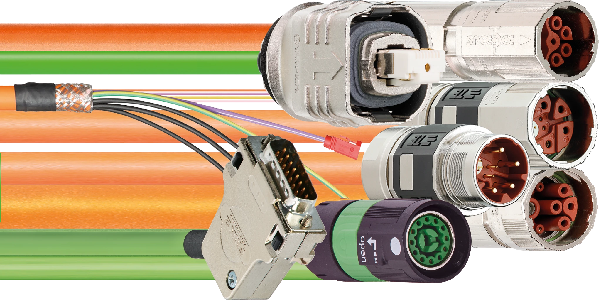 readycable - variedade de tecnologia de acionamento