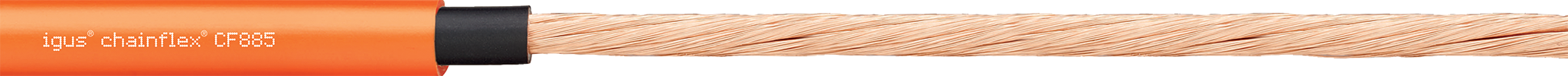 ■igus チェーンフレックス可動専用ケーブル 100m[法人・事業所限定][直送元][店頭受取不可] 動力ケーブル | チェーンフレックス 可動動力ケーブル | イグス