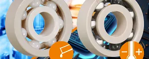 Ball bearing materials from igus
