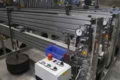 Test zur Schwerlast Rotation