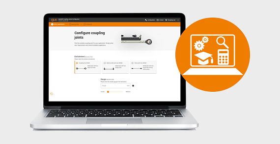 igubal coupling joints configurator